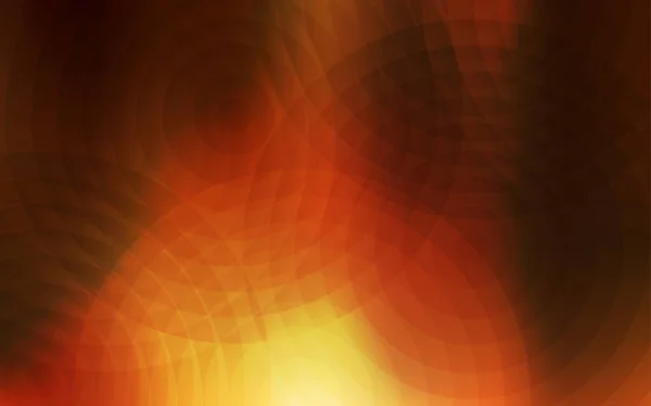 Donker Oranje Vector Achtergrond Met Stippen Wazig Decoratieve Ontwerp Abstracte — Stockvector