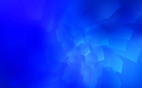 Patrón Vectorial Azul Claro Con Hexágonos Colores Diseño Estilo Abstracto — Vector de stock