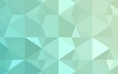 Üçgen zemin parlayan ışık mavi vektör. Üçgen geometrik örnek gradyan ile. Cep telefonu arka plan için şablon.