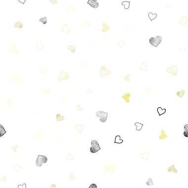 Işık sarı vektör sorunsuz arka plan yürekleri. Renkli gradyan ile bulanık arka plan kalpler. Desen-ebilmek var olmak kullanılmış için valentine's reklam, kitapçıklar.