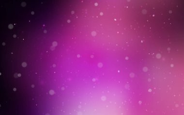 Koyu mor, pembe renkli kar taneleri ile doku vektör. Modern geometrik soyut Illustration kristalleri ile buz. Şablonun yeni yıl arka plan olarak kullanılabilir.