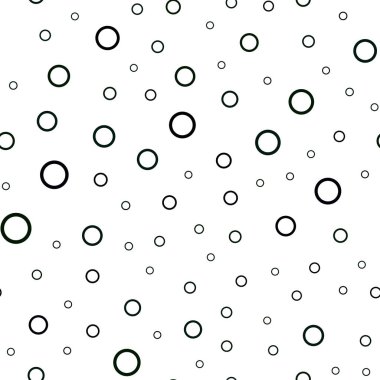 Koyu yeşil vektör disklerle sorunsuz doku. Renkli gradyan ile arka plan üzerinde bulanık kabarcıklar. Desen-ebilmek var olmak kullanılmış için reklam, broşür.