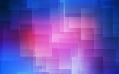 Açık mavi, kırmızı vektör şablonu tekrar tekrar sopa ile. Dekoratif illüstrasyon hatları ile soyut şablonunda parlayan. Reklam, kitapçıklar, broşürler için şablon.