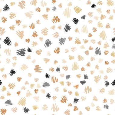 Işık turuncu vektör sorunsuz şablonu tekrar tekrar sopa ile. Parlayan illüstrasyon keskin çizgili renkli. Güzel arka planlar için şablon.