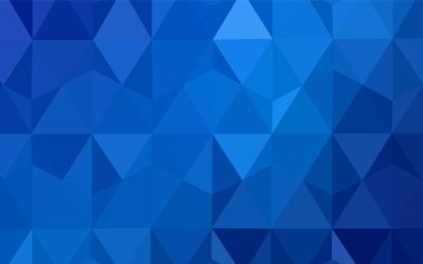 Açık mavi, vektör poligonal şablon sarı. Çokgen şekilleri ile bir örnek. Senin arka plan için dokulu deseni.