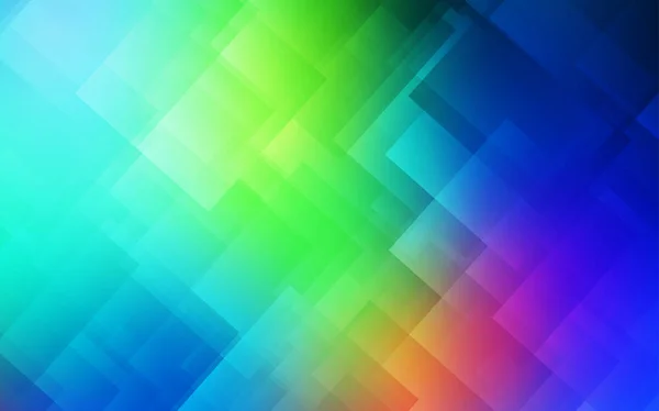 Light Blue Green Vector Background Straight Lines Glitter Abstract Illustration — Stock Vector