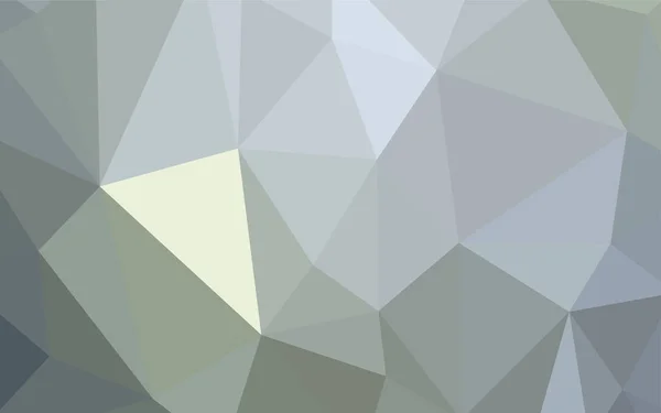 Fondo Poligonal Vectorial Gris Claro Muestra Geométrica Triangular Con Gradiente — Vector de stock