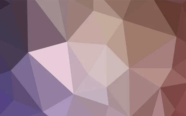 Шаблон Векторных Треугольников Светло Розового Цвета Образец Многоугольной Формы Совершенно — стоковый вектор