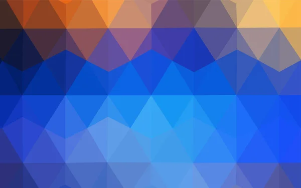 Светло Голубой Векторный Многоугольный Фон Элегантная Яркая Полигональная Иллюстрация Градиентом — стоковый вектор