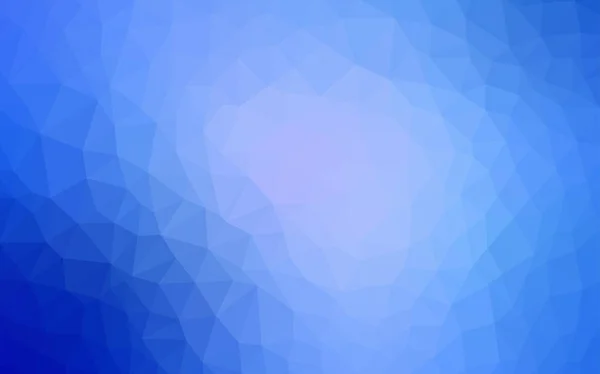 浅蓝色矢量低聚平面布局 带有渐变的折纸风格的几何插图 手机背景模板 — 图库矢量图片