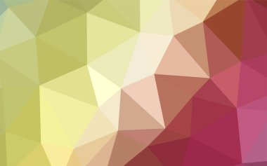 Koyu mavi vektör Çokgen arka plan. Gradyan ile zarif parlak poligonal illüstrasyon. Tasarımınız için üçgen desen.