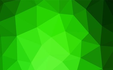 Koyu mavi vektör soyut çokgen desen. Üçgenli parlak renkli çizimler. İşiniz için en iyi üçgen tasarım.