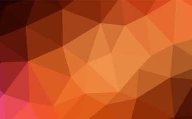 Koyu pembe vektör parlayan üçgen zemin. Çokgen şekilleri ile bir örnek. İşiniz için yeni tasarım.