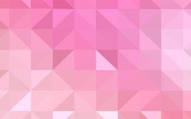 Pembe ışık, vektör soyut Mozaik Desen mavi. Çokgen şekilleri ile bir örnek. Marka kitap için yeni şablon.