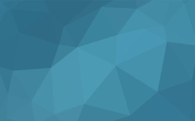 Açık mavi, kırmızı vektör soyut poligonal şablonu. Noktalı resim stili üçgenler ile yaratıcı çizimde. Web siteniz için köşeli tasarım.