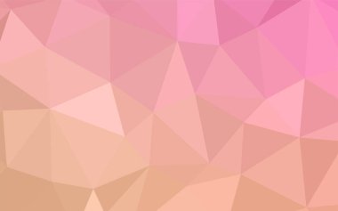 Işık turuncu vektör üçgen mozaik kapak. Geometrik şekil gradyan ile Origami tarzında. Senin arka plan için dokulu deseni.