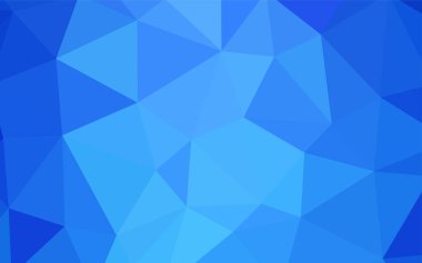 Hafif mavi vektör degrade üçgenler doku. Üçgenler ile modern soyut resim. Desen için bir marka kitabın zemin.