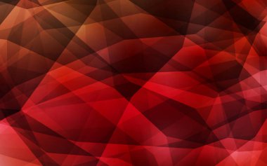 Koyu kırmızı vektör düşük poli doku. Üçgenler ile renkli soyut resimde. Web siteniz için yeni bir doku.