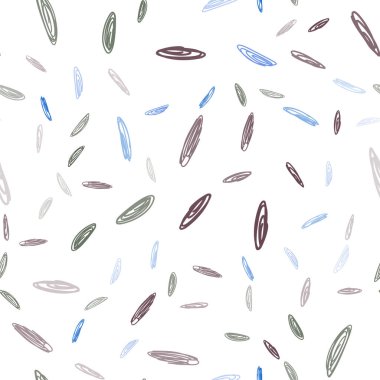 Açık mavi, yeşil vektör noktalar ile sorunsuz kapak. Bulanık damla Glitter soyut Illustration yağmur. Desen doku duvar kağıdı olarak kullanılabilir.