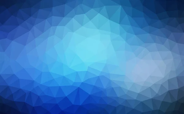 Light Blue Векторный Многоугольник Абстрактный Фон Современная Абстрактная Иллюстрация Треугольниками — стоковый вектор