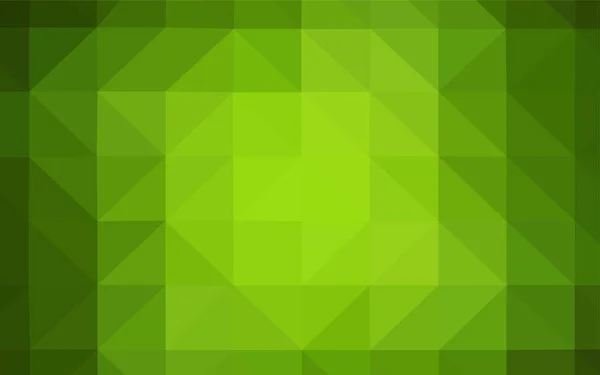 Світло Зелений Вектор Абстрактний Багатокутний Фон Сучасна Абстрактна Ілюстрація Трикутниками — стоковий вектор
