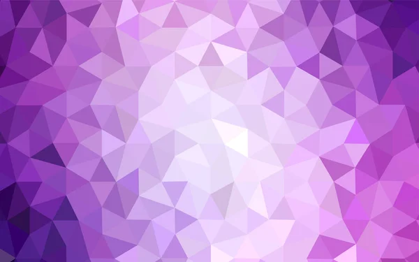 Vecteur Violet Clair Low Poly Layout Illustration Géométrique Style Origami — Image vectorielle