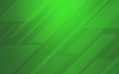 Düz çizgileri olan açık yeşil vektör arkaplan. Çizgilerle modern geometrik soyut çizim. İş ilanınız için akıllı tasarım.