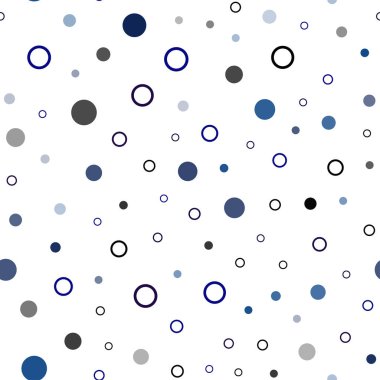 Koyu Mavi noktalı sorunsuz zemin vektör. Bulanık damla Glitter soyut Illustration yağmur. Tekstil, kumaş, duvar kağıtları için tasarım.