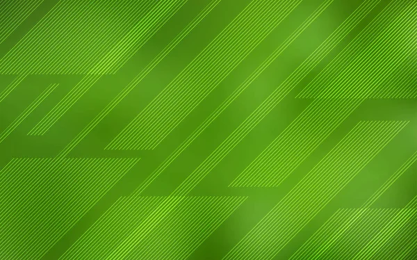 Diseño Vectorial Verde Claro Con Líneas Planas Ilustración Colores Brillantes — Vector de stock