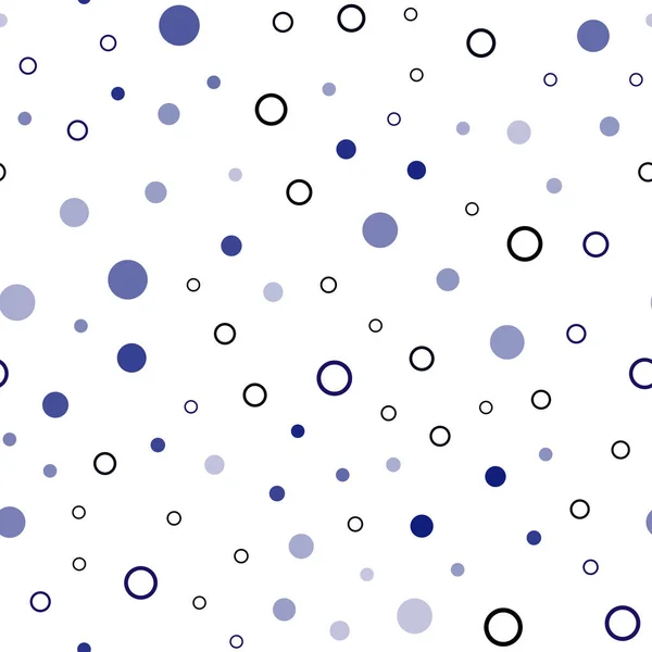 Σκούρο Μπλε Διάνυσμα Φόντο Χωρίς Συγκόλληση Τελείες Αφηρημένη Εικόνα Έγχρωμο — Διανυσματικό Αρχείο