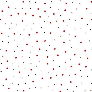 Koyu kırmızı kabarcıkları ile sorunsuz arka plan vektör. İllüstrasyon renkli soyut daireler parlayan ayarlanmış. Desen tasarım kumaş, duvar kağıtları.