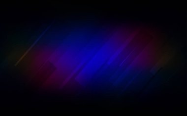 Koyu mavi, kırmızı düzen düz çizgilerle vektör. Glitter soyut illüstrasyon renkli sopa ile. En iyi tasarım, reklam, poster, afiş için.