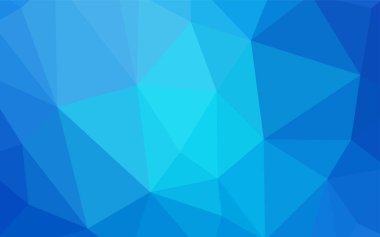 Üçgen kapak parlayan ışık mavi vektör. Üçgenler ile modern soyut resim. İşiniz için en iyi üçgen tasarım.