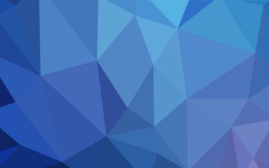 Hafif mavi vektör degrade üçgenler desen. Geometrik şekil gradyan ile Origami tarzında. Senin arka plan için dokulu deseni.