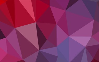 Hafif pembe, kırmızı vektör Çokgen zemin. Geometrik şekil gradyan ile Origami tarzında. İş tasarımınız için yeni stil.