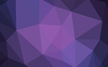 Koyu pembe, mavi poligonal arka plan vektör. Gradyan ile Origami tarzında yaratıcı geometrik şekil. İşiniz için yeni tasarım.