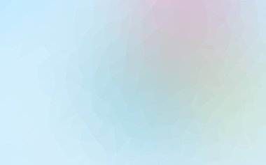 Hafif mavi vektör zemin Çokgen. Glitter soyut resim zarif bir üçgen ile. Cep telefonu arka plan için şablon.