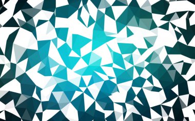 Koyu mavi vektör poligonal şablonu. Gradyan ile zarif parlak poligonal illüstrasyon. Senin arka plan için dokulu deseni.