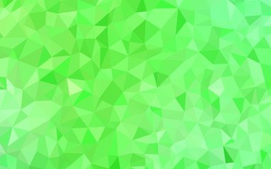 Işık yeşil vektör degrade üçgenler desen. Glitter soyut resim zarif bir üçgen ile. Senin arka plan için dokulu deseni.