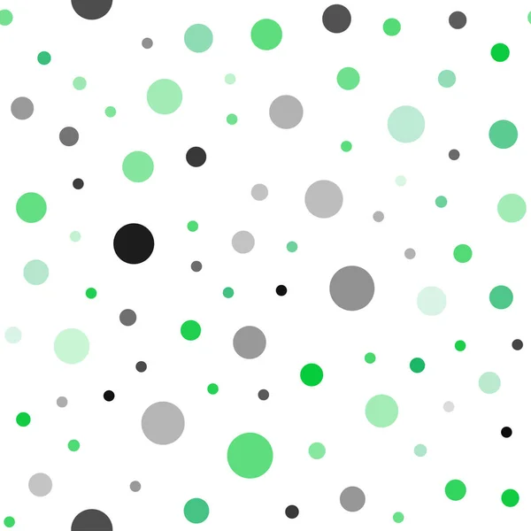 Světle Zelené Vektor Bezešvé Pozadí Tečkami Rozmazané Dekorativní Design Abstraktní — Stockový vektor