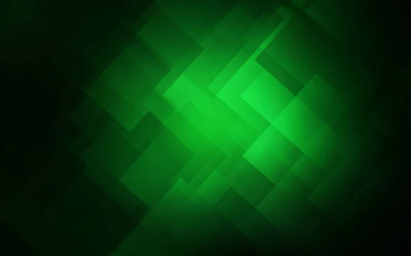 Couverture Vectorielle Vert Foncé Avec Des Rayures Fines Design Décoratif — Image vectorielle