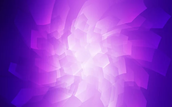 Licht Paars Roze Vector Textuur Met Kleurrijke Zeshoeken Glitter Abstracte — Stockvector