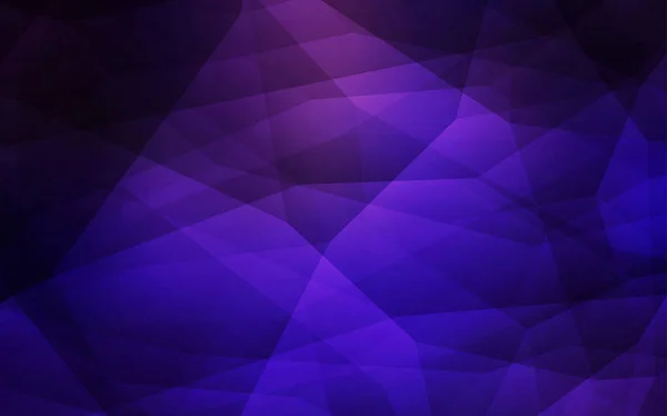 Modèle Triangles Dégradé Vectoriel Violet Foncé Rose Illustration Colorée Dans — Image vectorielle