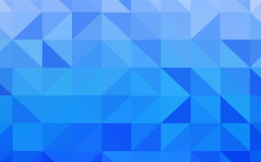 Hafif mavi vektör degrade üçgenler desen. Üçgen geometrik örnek gradyan ile. Marka kitap için yeni şablon.