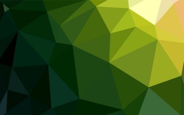 Koyu mavi vektör degrade üçgenler doku. Çokgen şekilleri ile bir örnek. Desen için bir marka kitabın zemin.