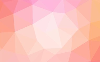 Hafif pembe, mavi vektör soyut mozaik arka plan. Geometrik şekil gradyan ile Origami tarzında. Tamamen yeni bir tasarım sizin broşürü.