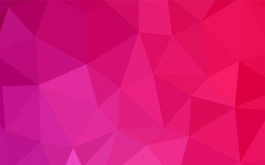 Koyu mor, pembe soyut mozaik zemin vektör. Üçgen geometrik örnek gradyan ile. Cep telefonu arka plan için şablon.