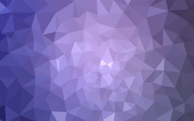 Hafif mor vektör zemin Çokgen. Gradyan ile Origami tarzında yaratıcı geometrik şekil. Afiş için tamamen yeni şablon.