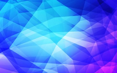 Pembe ışık, vektör degrade üçgenler desen mavi. Gradyan ile Origami tarzında yaratıcı geometrik şekil. Marka kitap için yeni şablon.