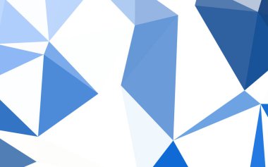 Hafif mavi vektör degrade üçgenler desen. Glitter soyut resim zarif bir üçgen ile. Web siteniz için köşeli tasarım.